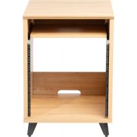 Gator Frameworks Meuble rack studio 10U Elite bois érable - Vue 1